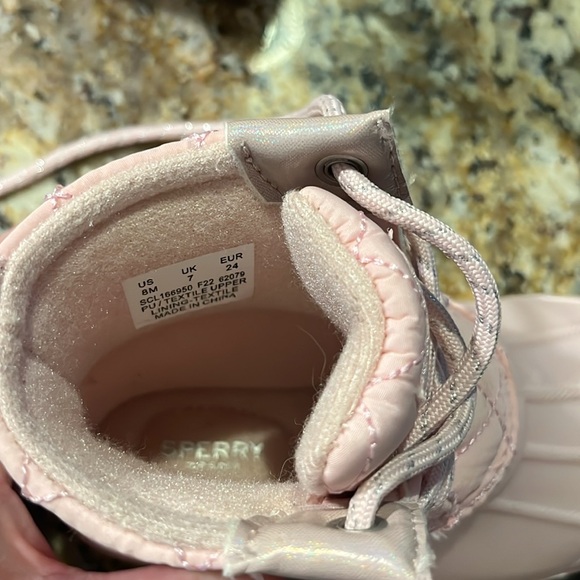 Sperry Kids' Pink Port Boot - Picture 4 of 4
